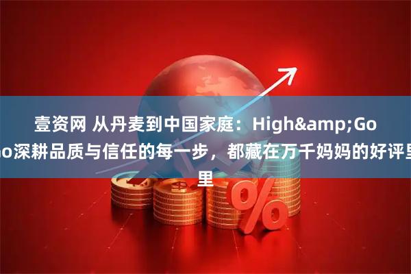 壹资网 从丹麦到中国家庭：High&GoGo深耕品质与信任的每一步，都藏在万千妈妈的好评里