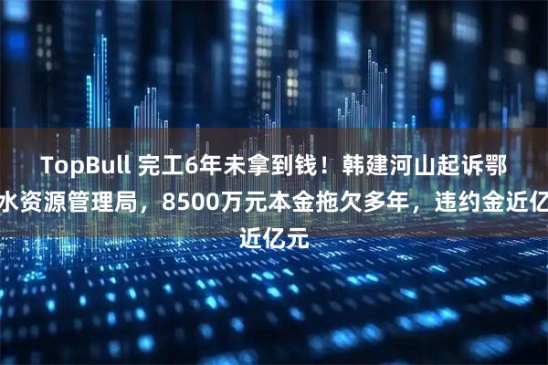 TopBull 完工6年未拿到钱！韩建河山起诉鄂北水资源管理局，8500万元本金拖欠多年，违约金近亿元