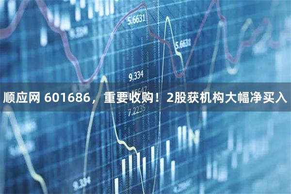 顺应网 601686，重要收购！2股获机构大幅净买入